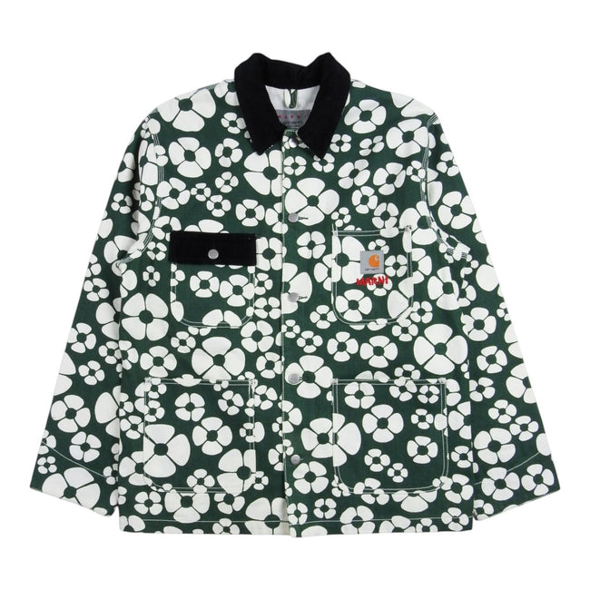 Marni x Carhartt Green Floral Jacket Size Medium