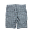 John Varvatos Plaid Grey Shorts Size 32