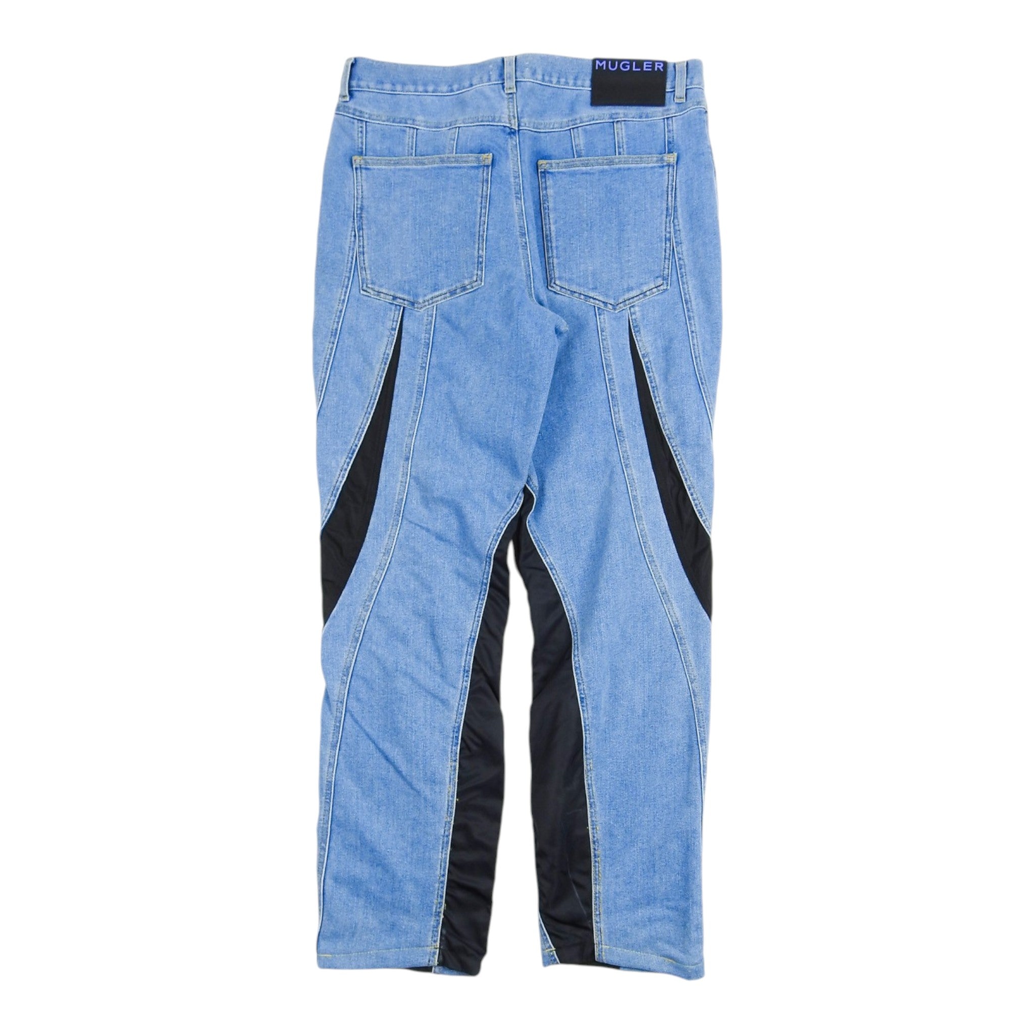 Mugler x H&M Patchwork Jeans Size 36