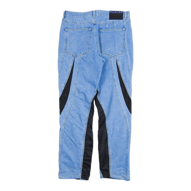 Mugler x H&M Patchwork Jeans Size 36
