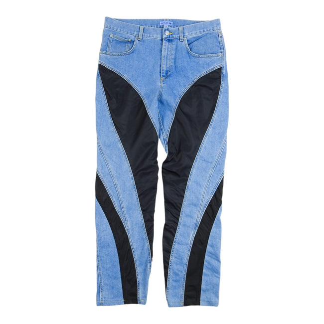 Mugler x H&M Patchwork Jeans Size 36