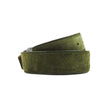 Salvatore Ferragamo Green Suede Belt