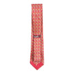 Hermes Red French Horn Tie