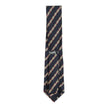 Hermes Black/Pink/Teal Stripe Tie