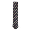 Hermes Black/Pink/Teal Stripe Tie