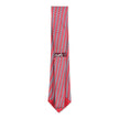 Hermes Red/Grey Chainlink Tie