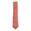 Hermes Red Penguin Tie