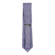 Hermes Purple Horsebit Tie