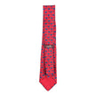 Hermes Red Turtle Tie