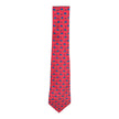 Hermes Red Turtle Tie