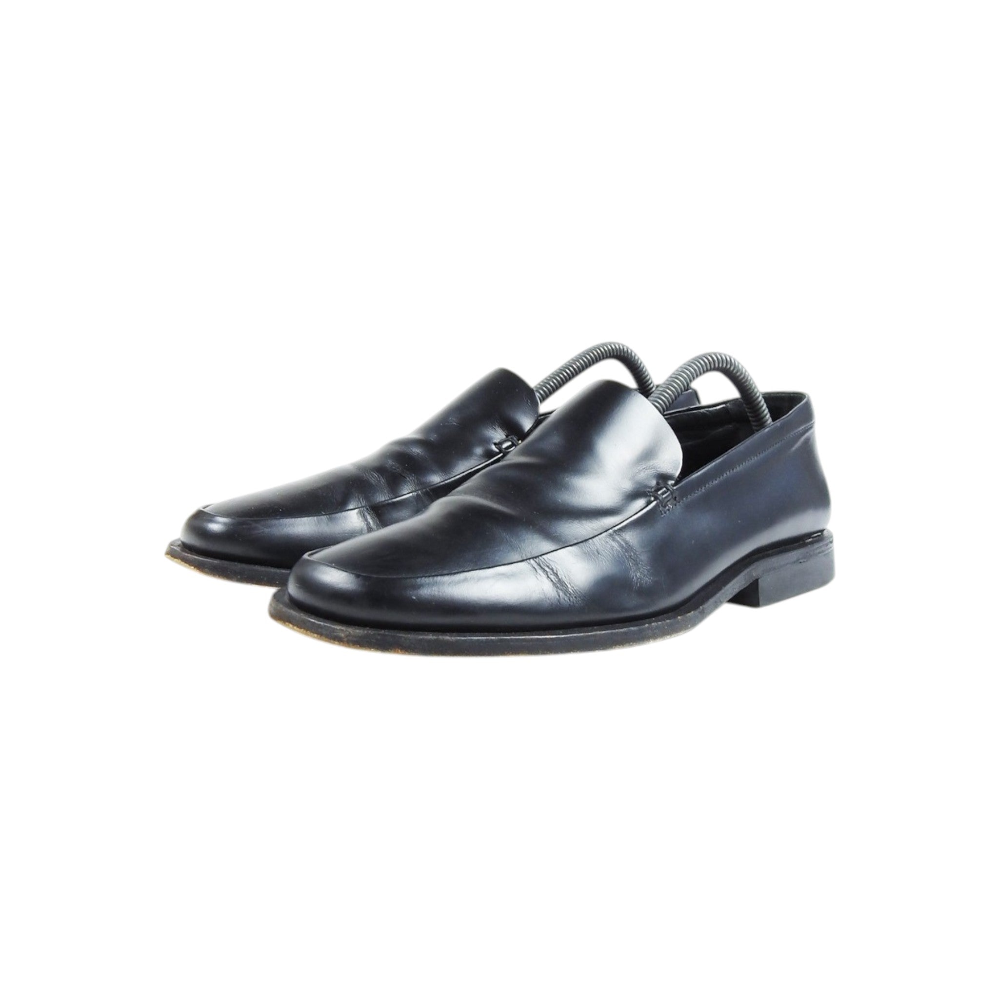 Prada Black Sleek Loafers Size 9
