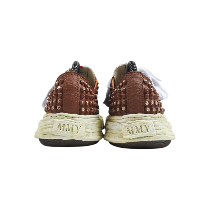 Mihara Yasuhiro Brown Studded Sneakers Size 41