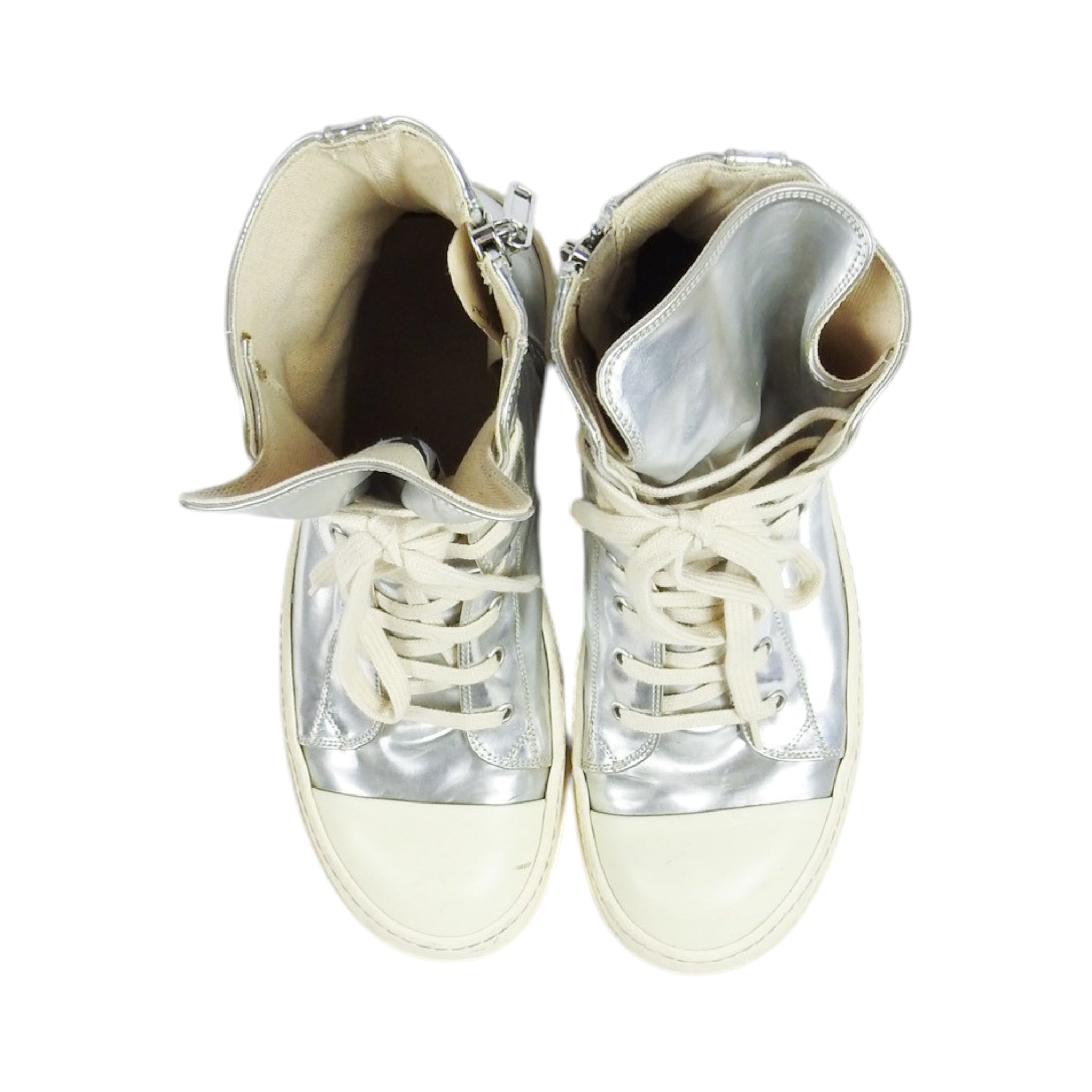 Rick Owens DRKSHDW Metalic Ramones Size 41