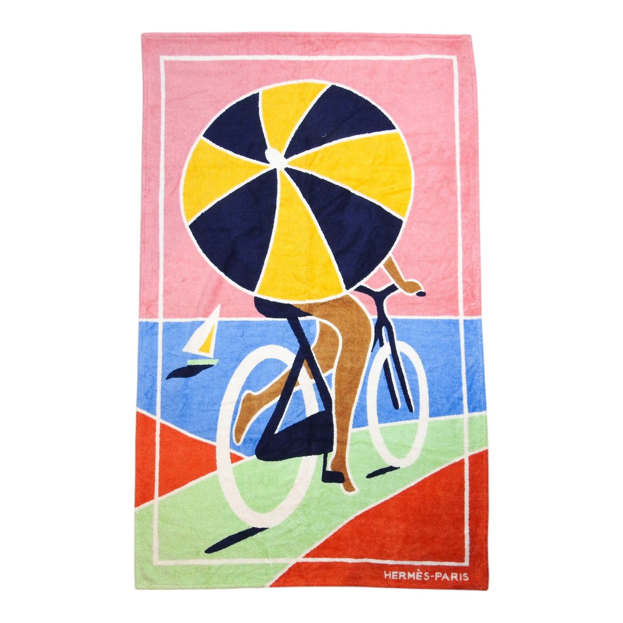 Hermes Biking Ball Towel