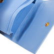 Bottega Veneta Blue Intrecciato Wallet