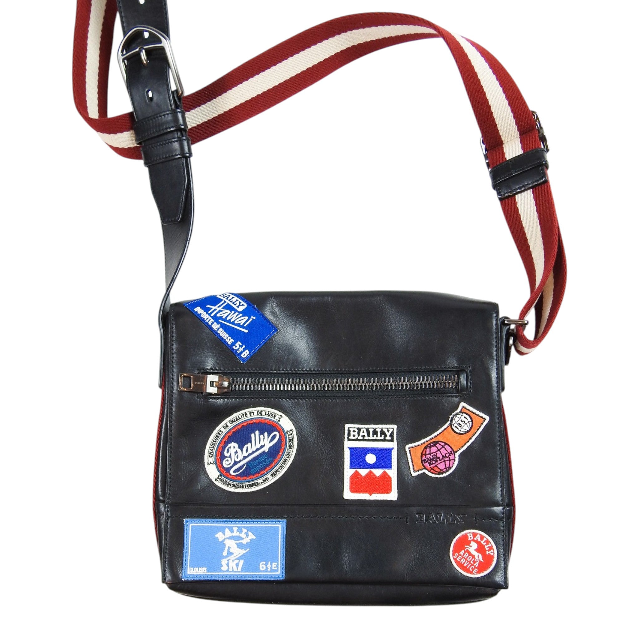 Bally Patch Shoulder Bag