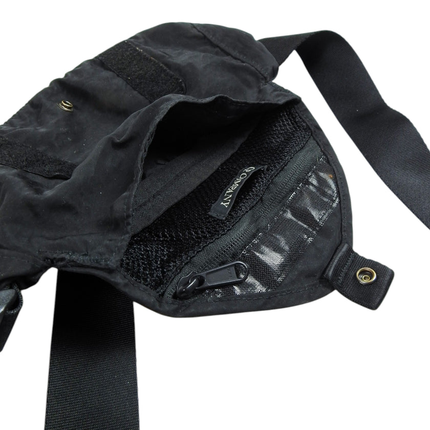 C.P. Company Black Fanny Pack
