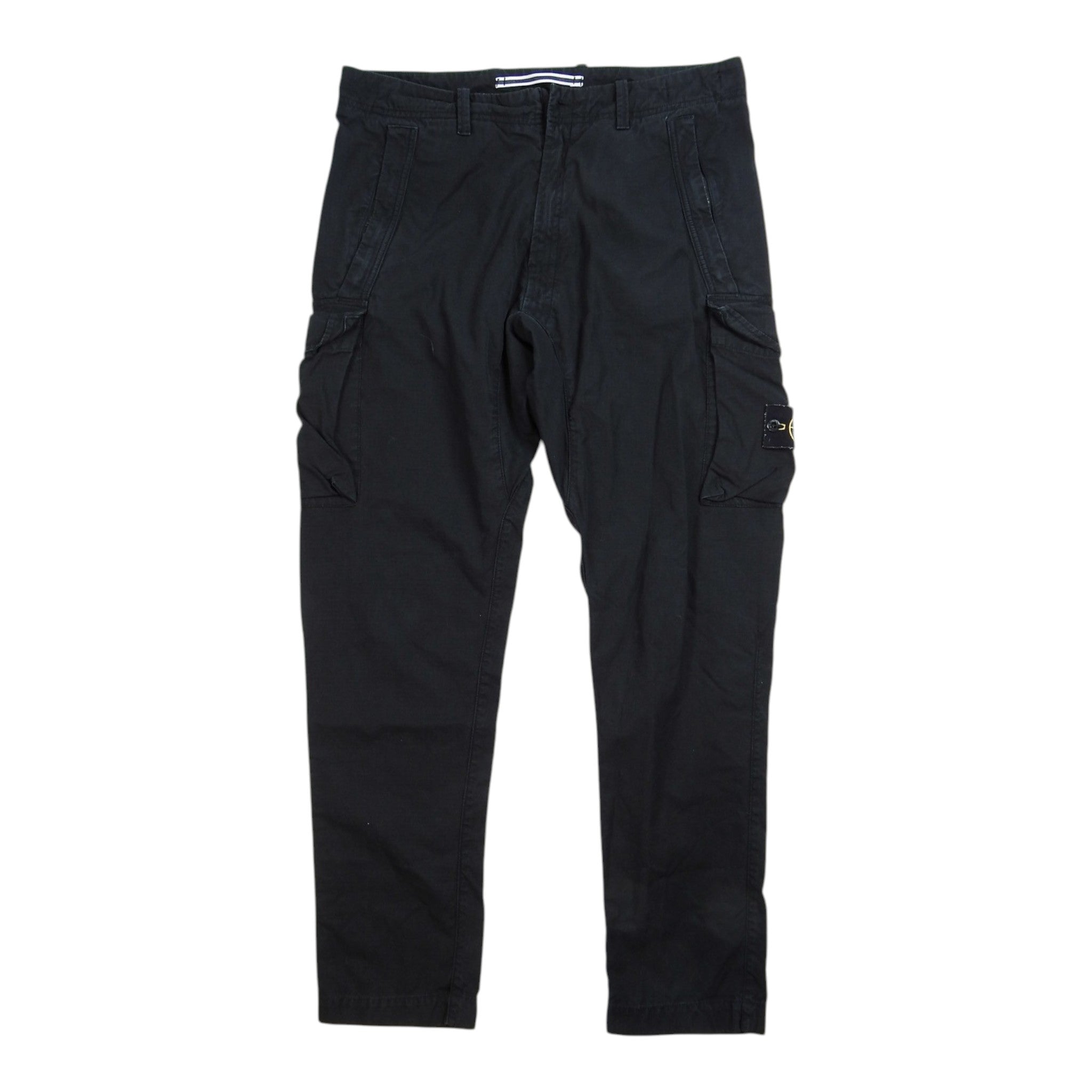 Stone Island Black Cargo Pants Size 32