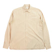 Dries Van Noten Striped Peach LS Shirt Size 52