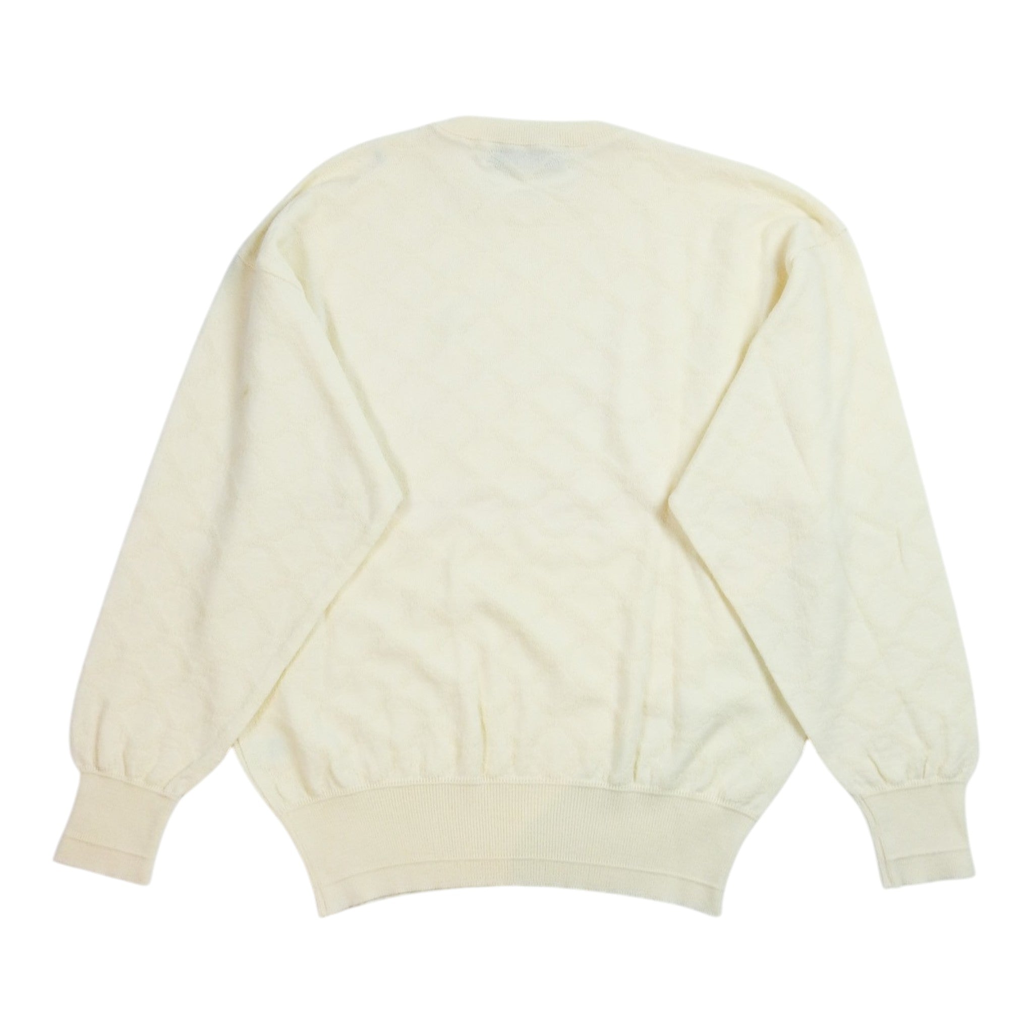 Gianni Versace Cream Knit Sweater Size M/L