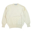 Gianni Versace Cream Knit Sweater Size M/L