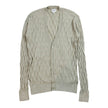 Armani Collezioni Chevron Cardigan Size Small