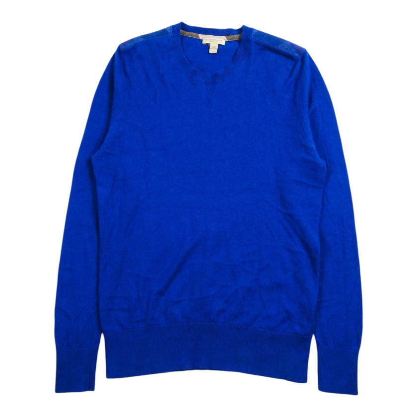 Burberry Blue Crewneck Sweater Size Medium