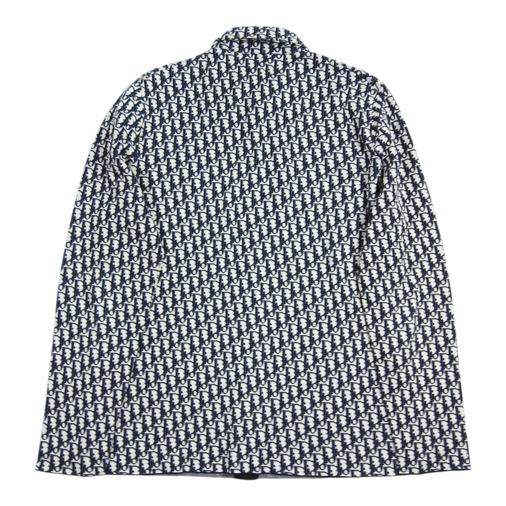 Dior Knit Logo Overshirt Size Large