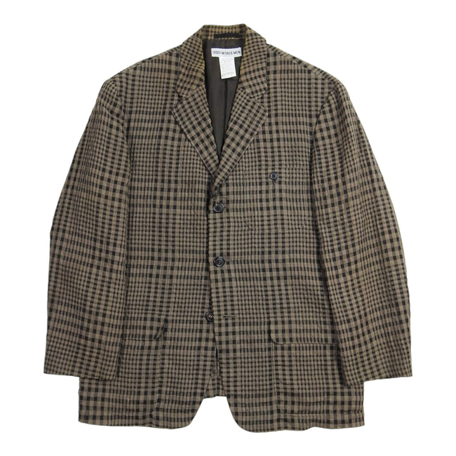 Issey Miyake Men Check Blazer Size XL