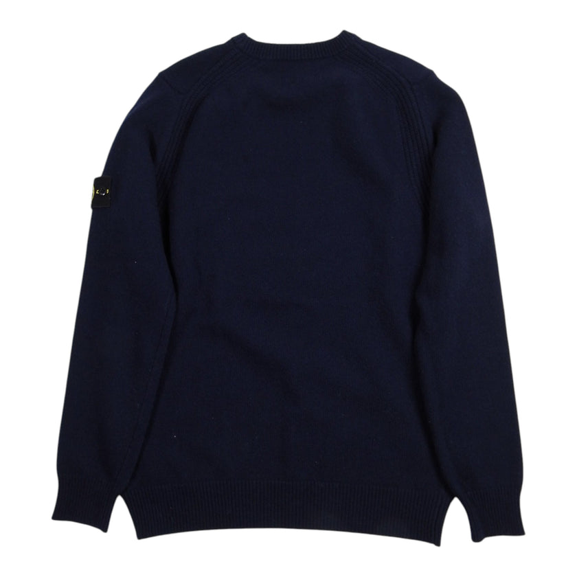 Stone Island Navy Knit Sweater Size XL