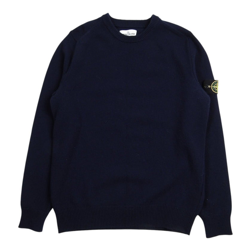 Stone Island Navy Knit Sweater Size XL