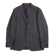 Etro Grey Plaid Blazer Size 50