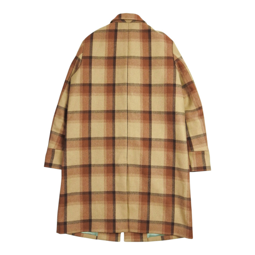 Valentino Brown Plaid Coat Size 40