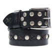 Apache Belt Co. Black Threaded Belt Size 34