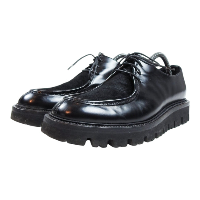 ERKN Leather/Poneyhair Shoes Size 8