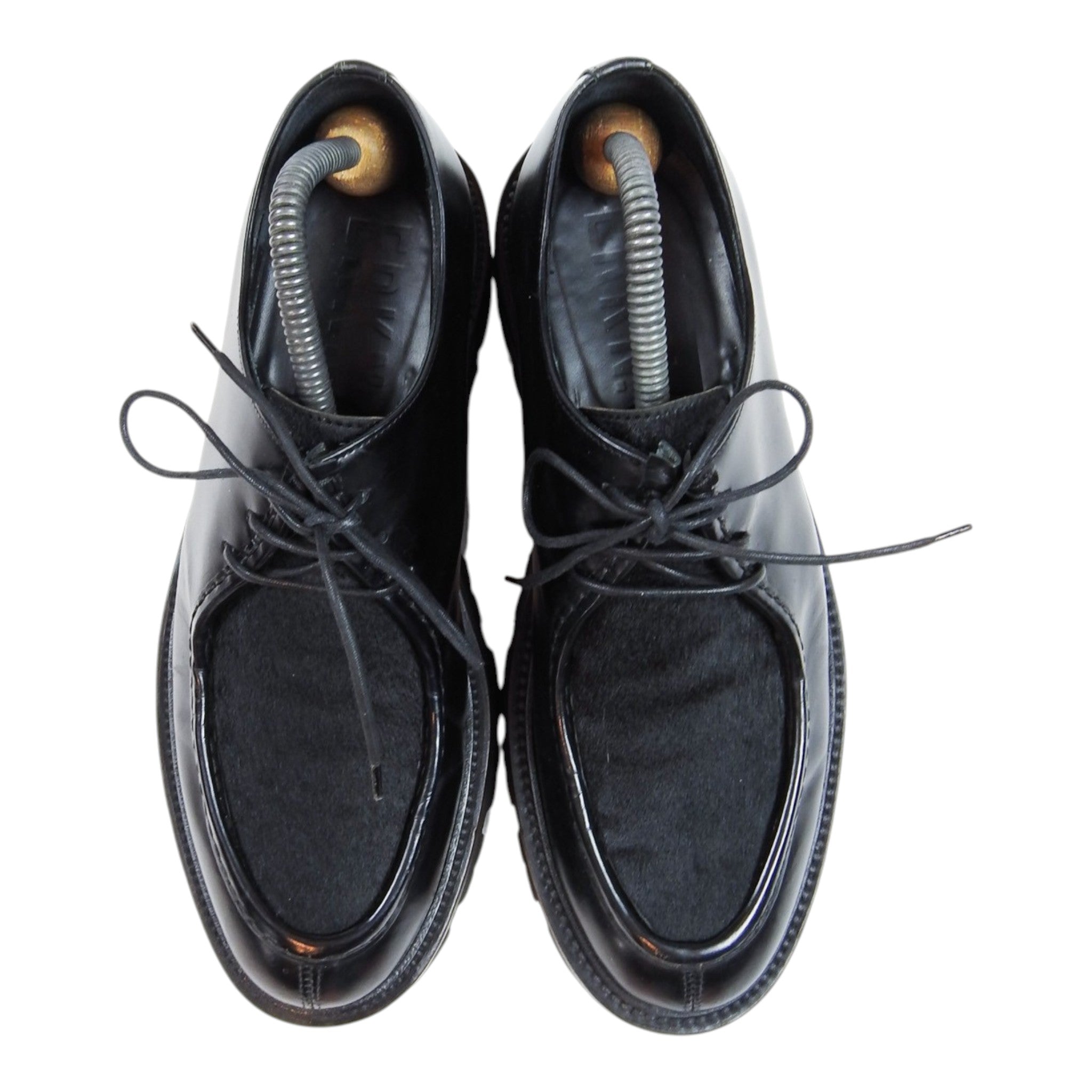 ERKN Leather/Poneyhair Shoes Size 8