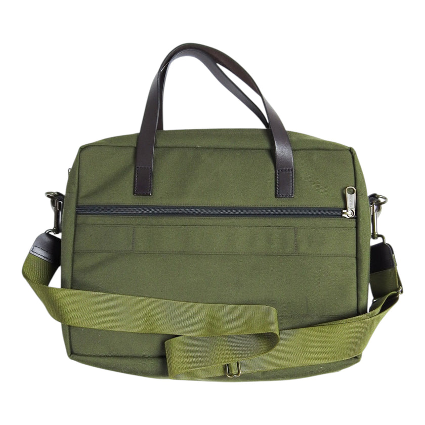Filson Green Canvas Laptop Bag