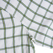 Acne Studios Green/Yellow Grid LS Shirt Size 50