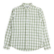 Acne Studios Green/Yellow Grid LS Shirt Size 50