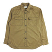 Oliver Spencer Penryn Brown Overshirt Size Medium