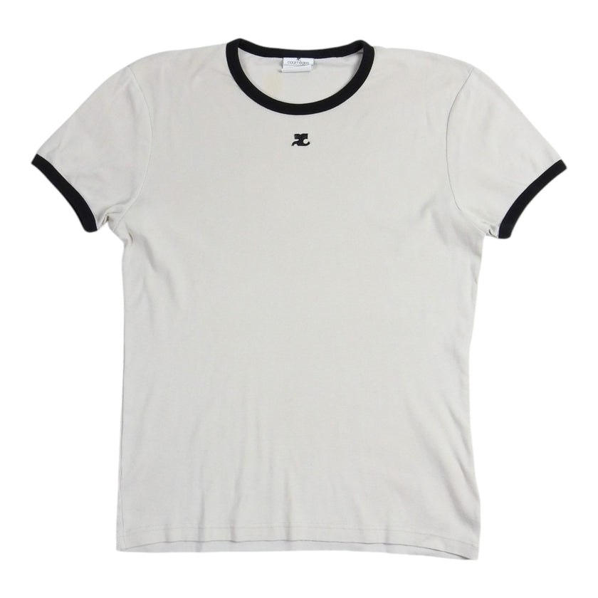 Courreges Ringer T-Shirt Size Large