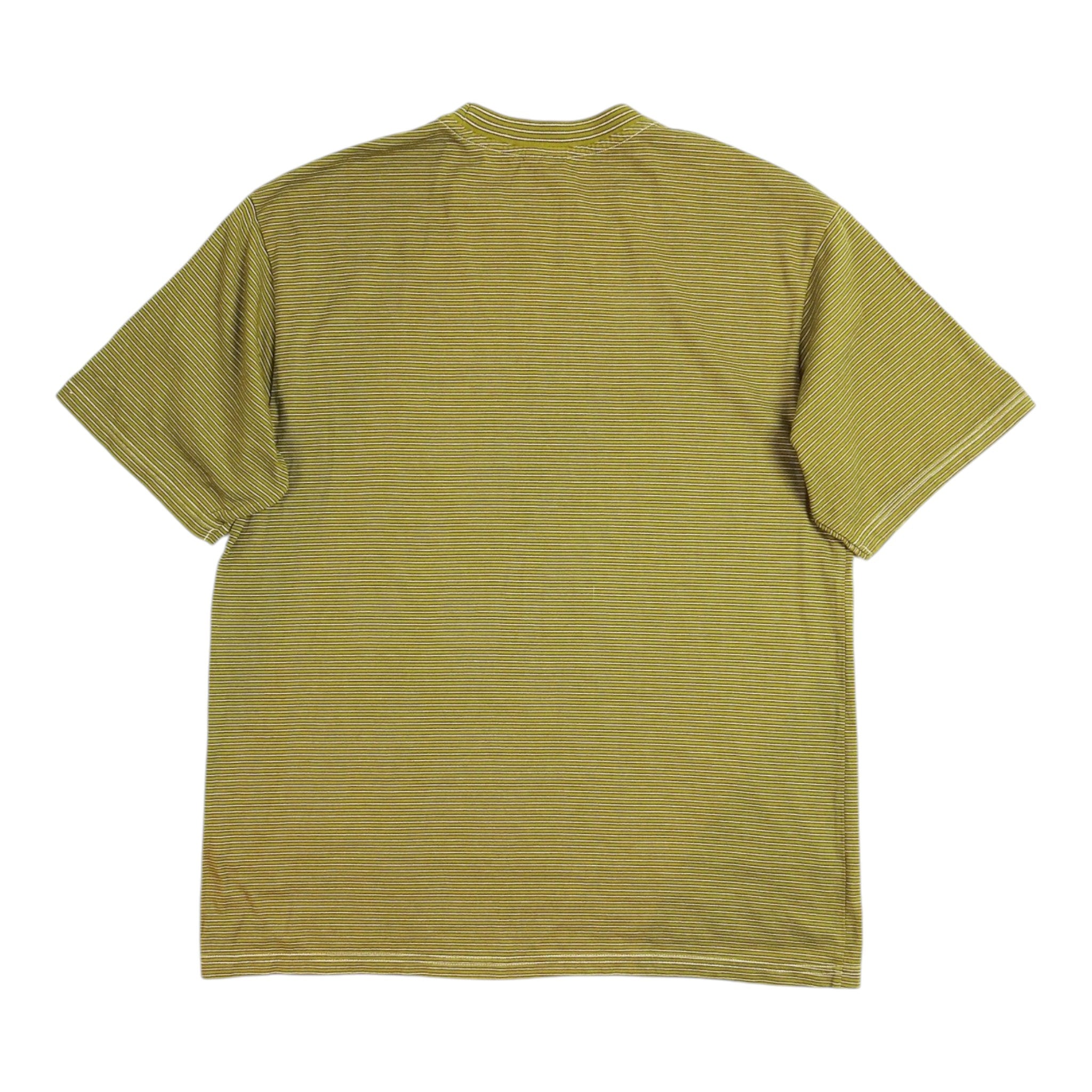 Yonetomi Yellow/Green Striped T-Shirt Size 2