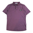 Stone Island Purple SS Polo Shirt Size Large