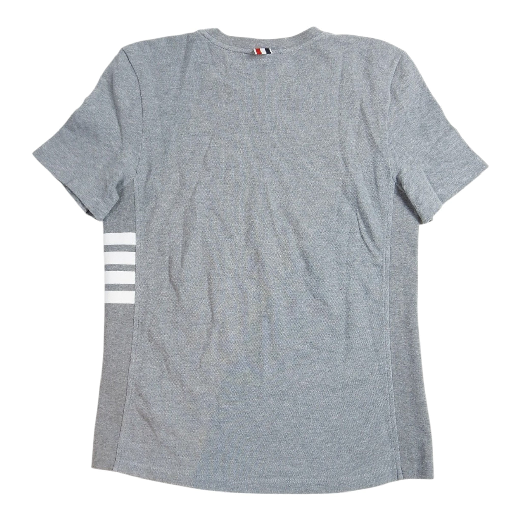 Thom Brown Woven Grey T-Shirt Size 1