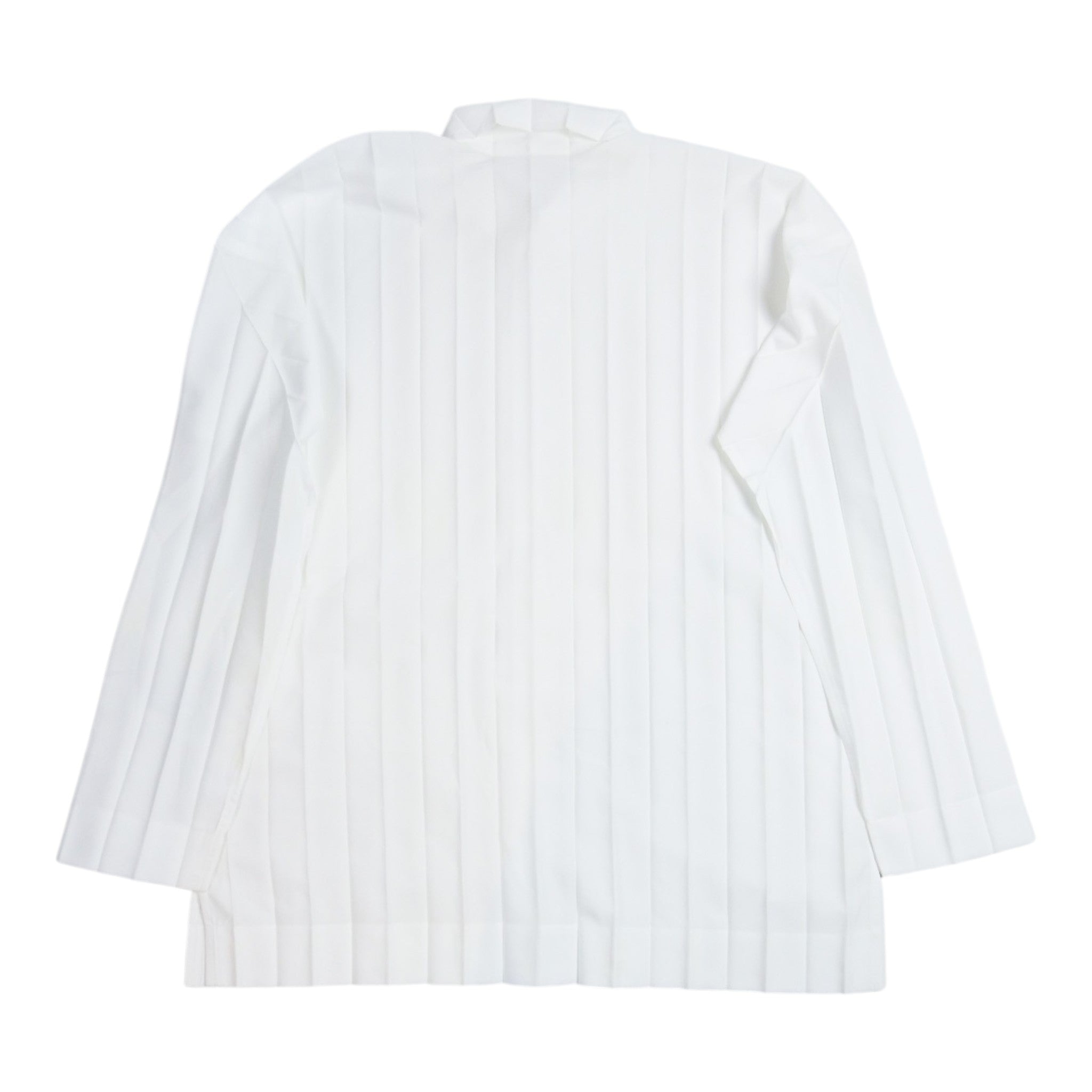 Homme Plisse Wide Pleat LS Shirt Size 3