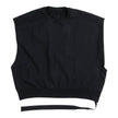 Rick Owens Black Sleeveless Sweatshirt Size Large