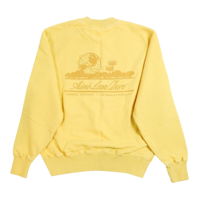 Aime Leon Dore Yellow Sweatshirt Size Small