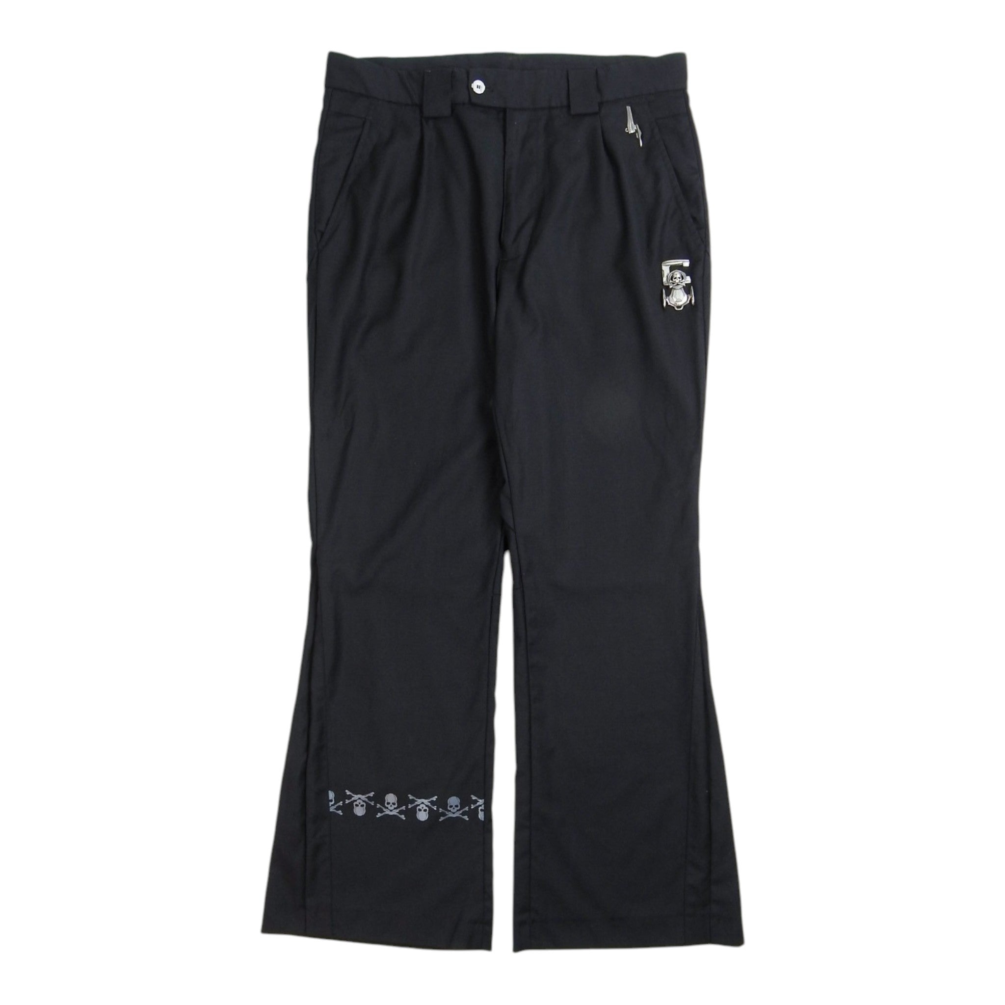 C2H4 Metal Decal Trousers Size XL