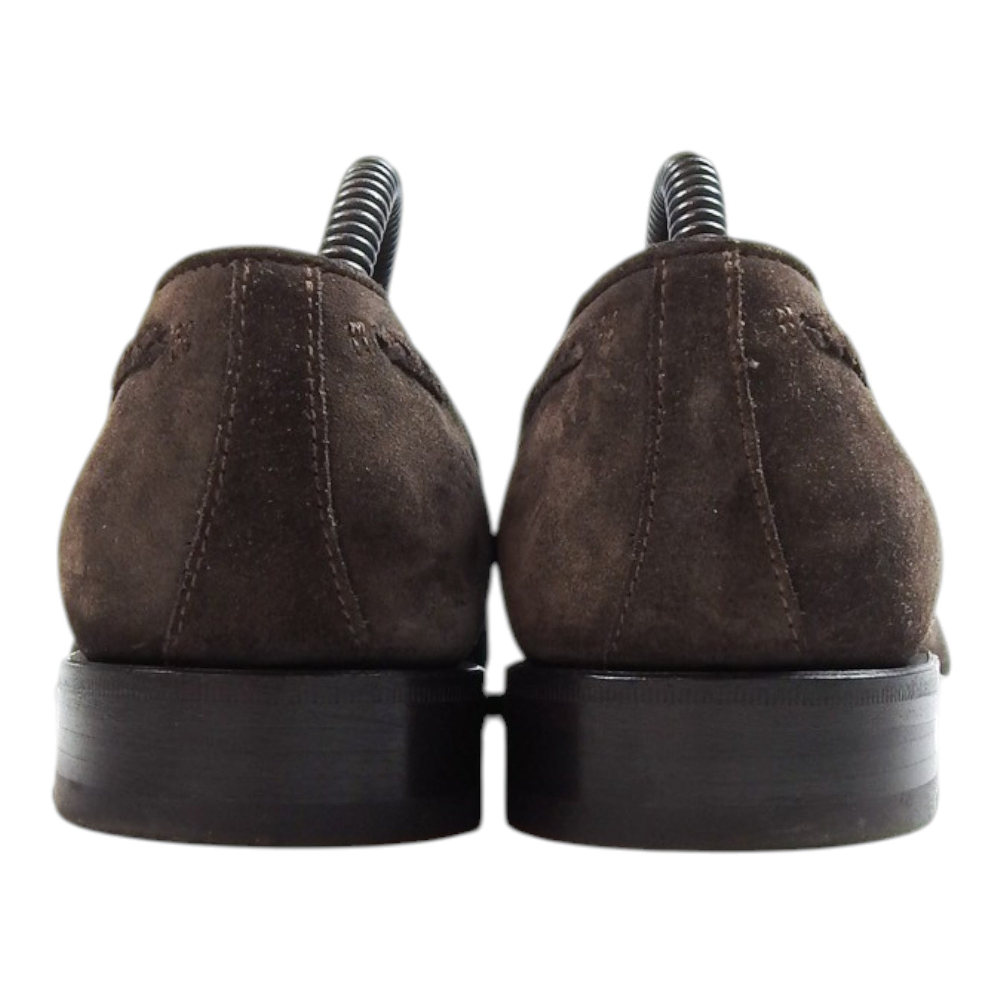 Velasca Brown Suede Loafers Size 41