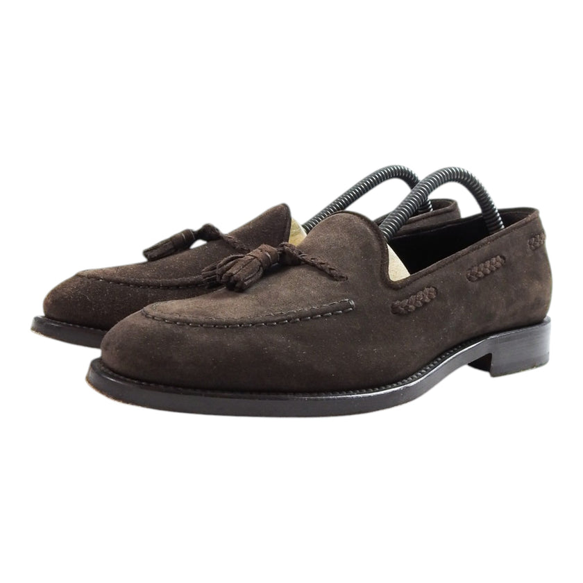 Velasca Brown Suede Loafers Size 41